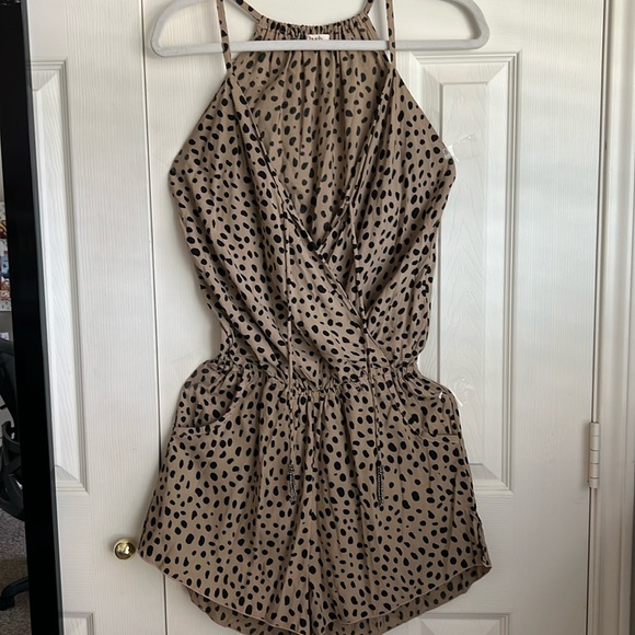 Leopard print romper by Khush - Picture 2 of 6